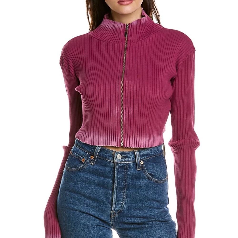 Eleven Paris crop sweater top